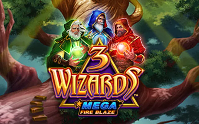 Mega Fire Blaze: 3 Wizards slot by Playtech