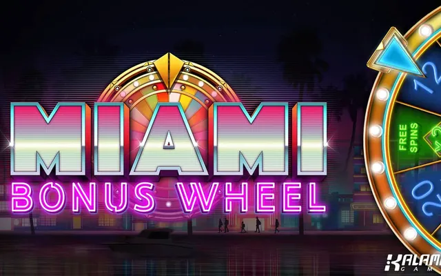 Miami Bonus Wheel slot by Kalamba Games