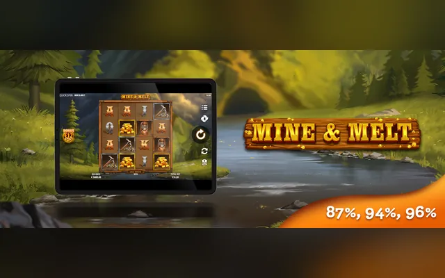 Mine & Melt slot by Quickspin