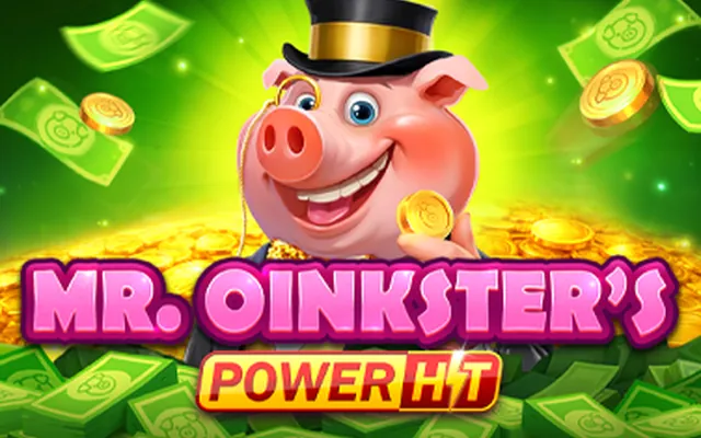 Mr. Oinkster's Power Hit slot by Booming Games