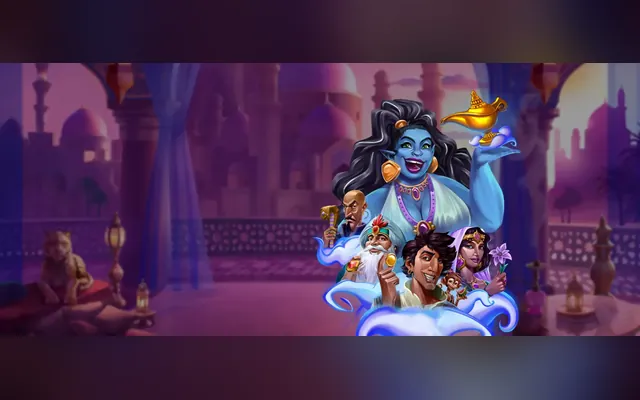 Mystery Genie Fortunes of the Lamp slot by Play'n GO