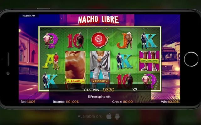 Nacho Libre slot by iSoftBet