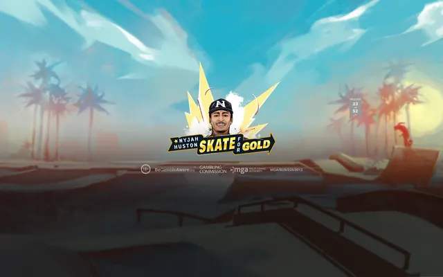 Nyjah Huston - Skate for Gold slot by Play'n GO