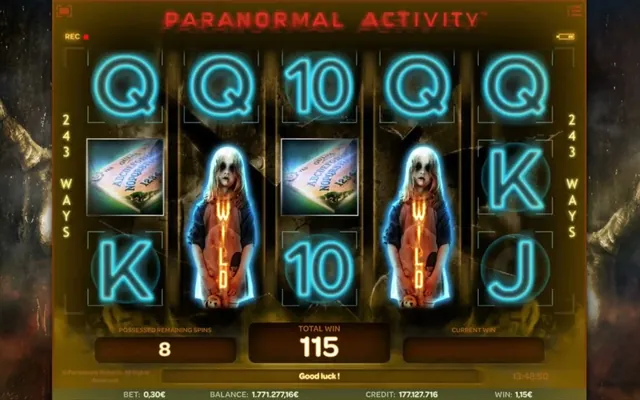 Paranormal Activity slot by iSoftBet