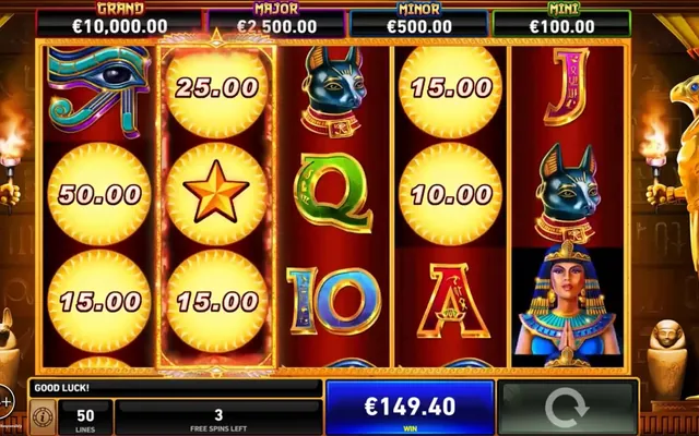 Pharaoh's Daughter slot by Playtech