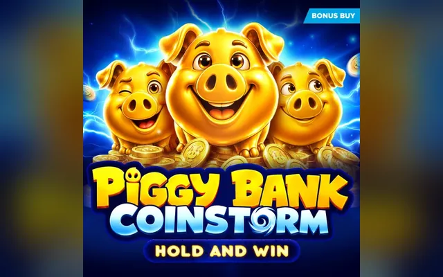 Piggy Bank: Coinstorm slot by Evoplay
