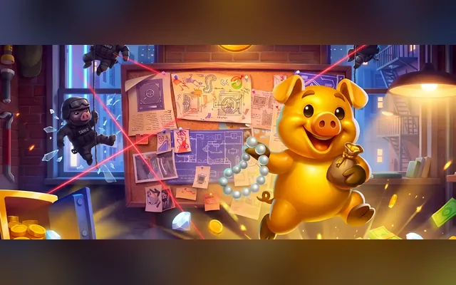 Piggy Heist II slot by Play'n GO