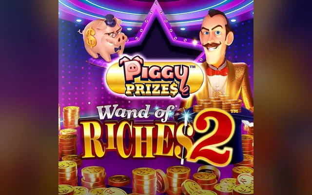Piggy Prizes: Wand Of Riches 2 slot by Novomatic (Greentube)