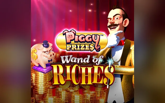 Piggy Prizes Wand of Riches slot by Novomatic (Greentube)