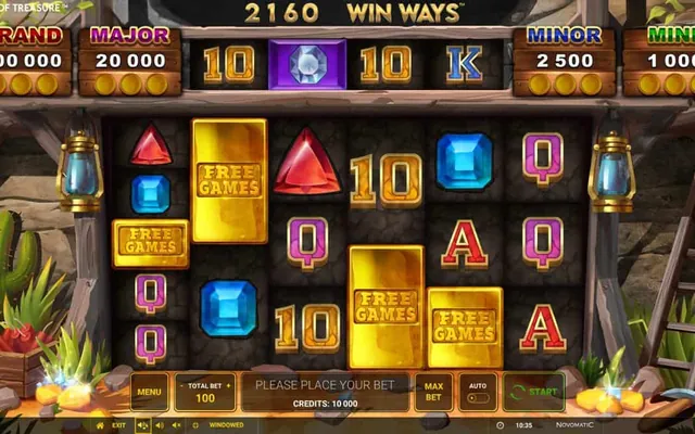 Pots of Treasure: Win Ways slot by Novomatic (Greentube)