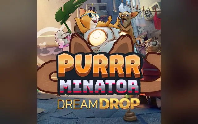Purrrminator Dream Drop slot by Relax Gaming