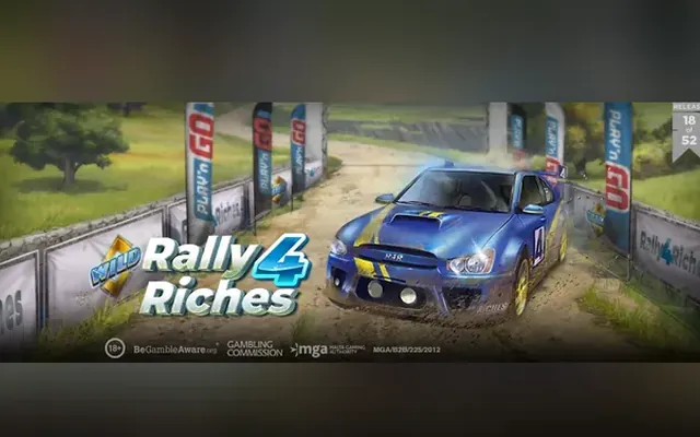 Spilleautomaten Rally 4 Riches fra Play'n GO