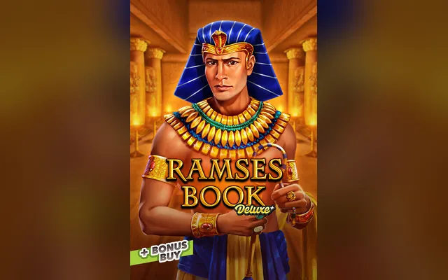 Ramses Book Deluxe slot by Gamomat