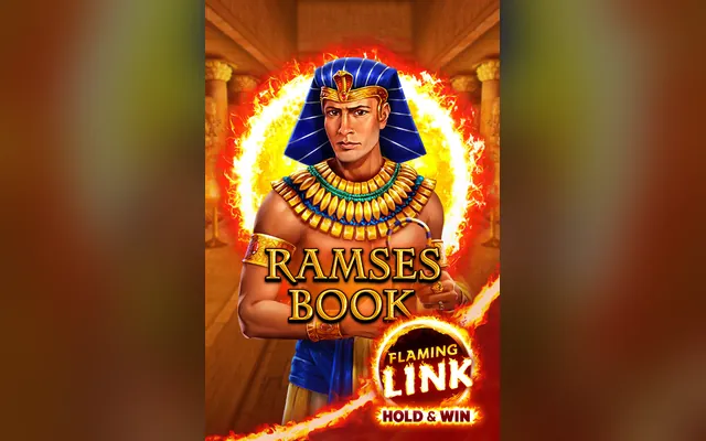 Ramses Book Flaming Link slot by Gamomat