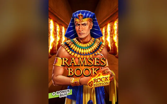 Ramses Book Rock Edition slot by Gamomat
