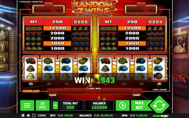 Random 2 Wins slot by Stakelogic