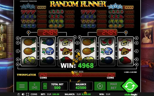 Random Runner slot by Stakelogic