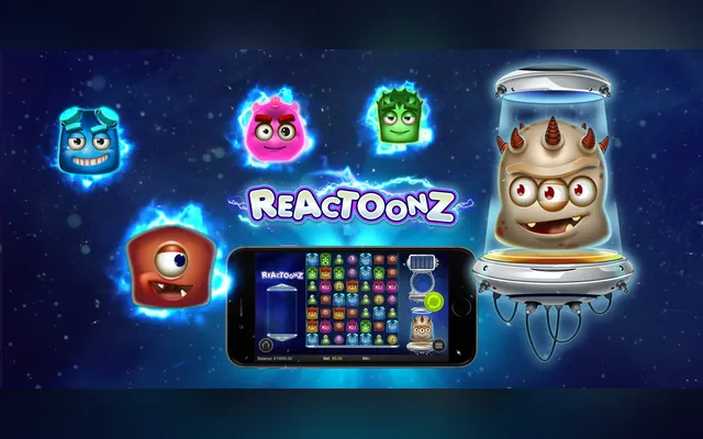 Reactoonz slot by Play'n GO