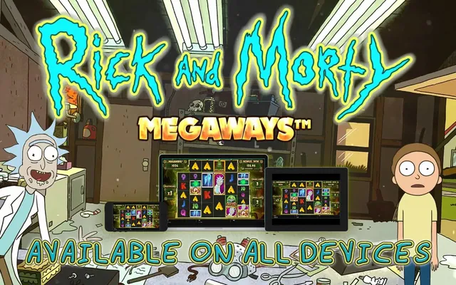 Rick and Morty Megaways slot by Blueprint Gaming