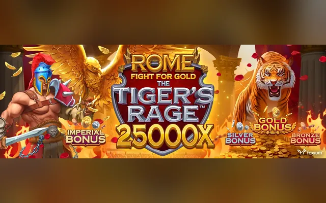 Rome Fight For Gold The Tiger's Rage slot by Games Global