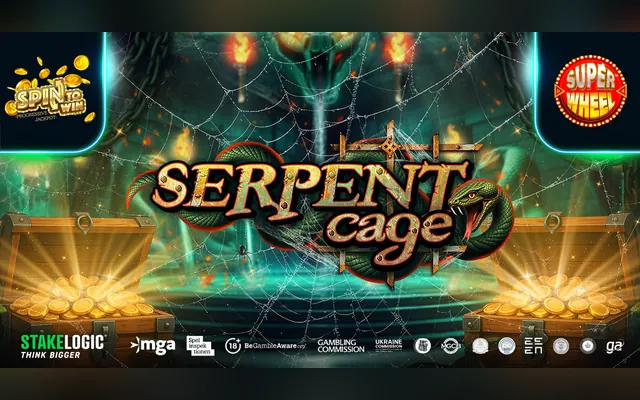 Serpent Cage slot by Stakelogic