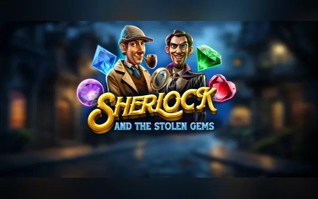 Sherlock and the Stolen Gems slot by Red Rake Gaming