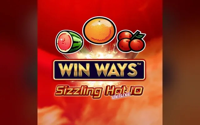 Sizzling Hot deluxe 10: Win Ways slot by Novomatic (Greentube)