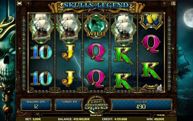 Slot Skulls of Legend di iSoftBet