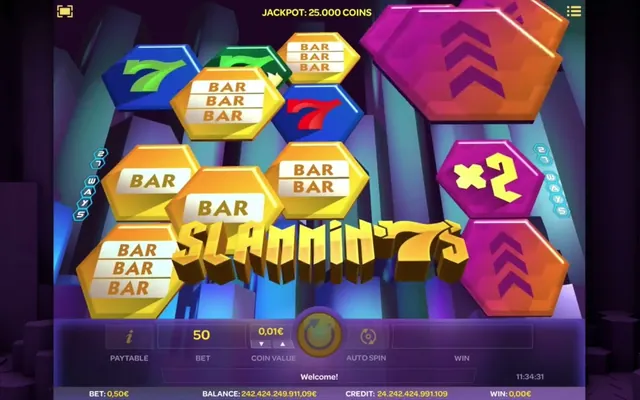 Slammin' 7s slot by iSoftBet