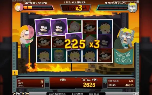 South Park: Reel Chaos slot by NetEnt