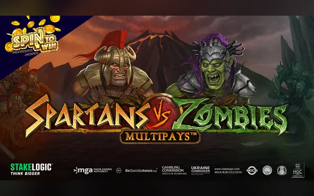 Spartans vs Zombies Multipays slot by Stakelogic