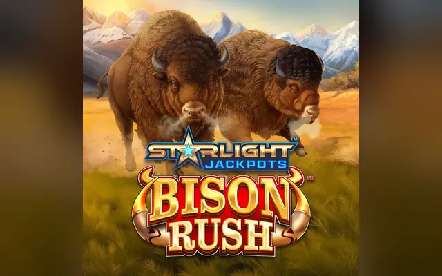 Starlight Jackpots Bison Rush slot by Novomatic (Greentube)