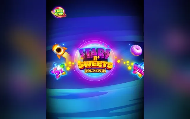 Stars n' Sweets Hold and Win slot by iSoftBet