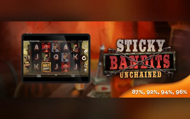 Sticky Bandits Unchained slot by Quickspin