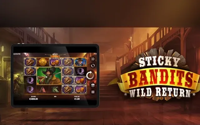 Sticky Bandits: Wild Return slot by Quickspin