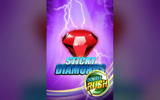 Sticky Diamonds DOUBLE RUSH slot by Gamomat