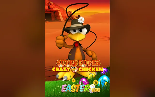 Super Duper Crazy Chicken Easter Egg slot by Gamomat