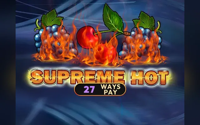 Supreme Hot slot by Amusnet (EGT)