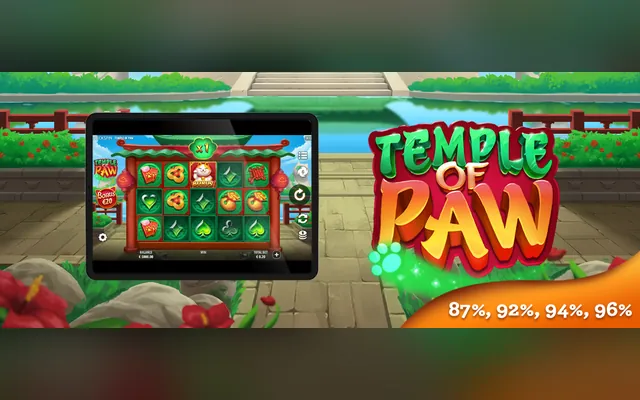 Temple of Paw slot by Quickspin