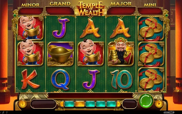 Temple of Wealth slot by Play'n GO