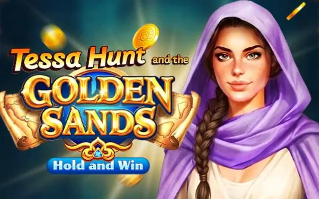 Tessa Hunt and the Golden Sands slot by Mascot Gaming