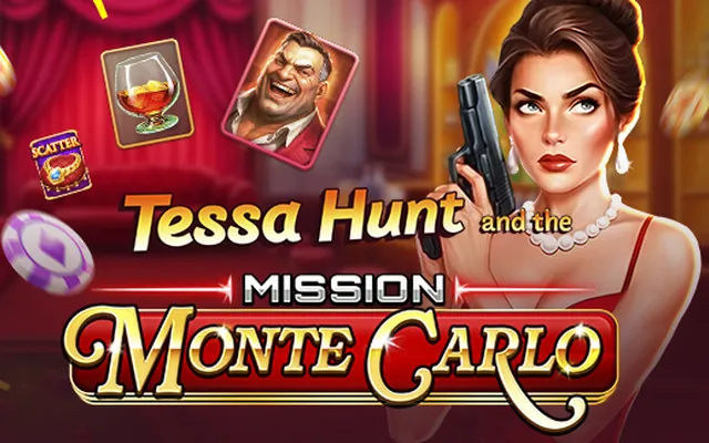 Tessa Hunt and the Mission Monte Carlo slot by Mascot Gaming