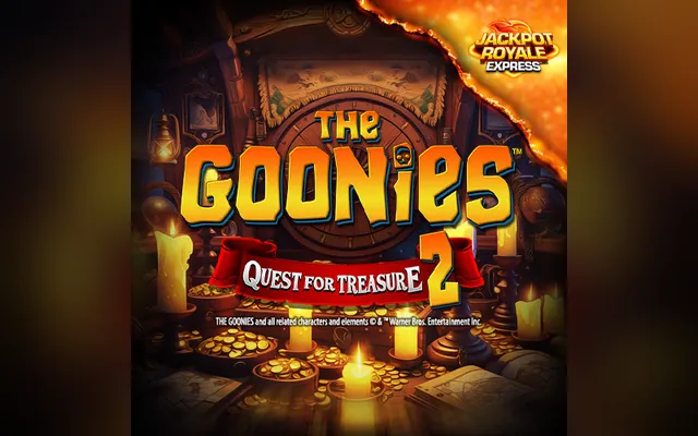 The Goonies Quest For Treasure 2 Jackpot Royale Express slot by Blueprint Gaming