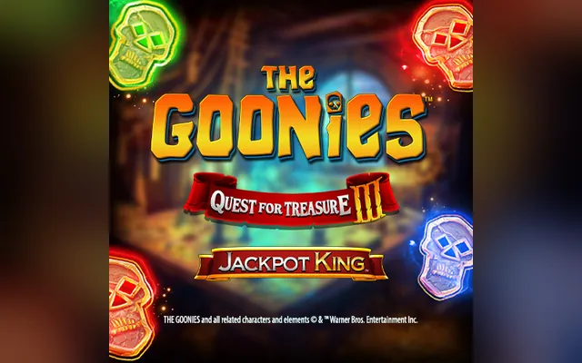 The Goonies Quest for Treasure 3 Jackpot King slot by Blueprint Gaming