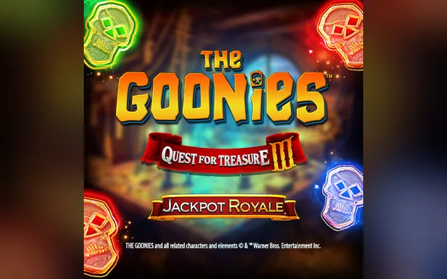 The Goonies Quest for Treasure 3 Jackpot Royale slot by Blueprint Gaming
