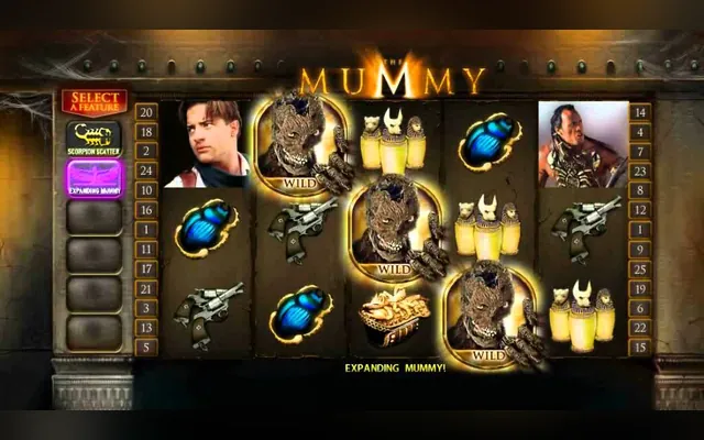 The Mummy slot by Playtech