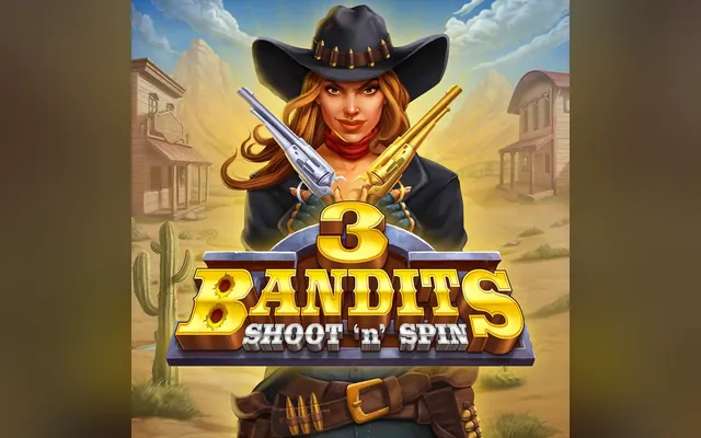 Three Bandits: Shoot 'n' Spin slot by Novomatic (Greentube)
