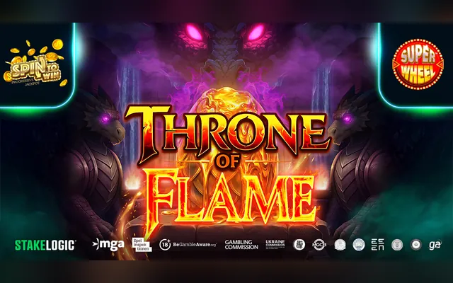 Slot Throne of Flame von Stakelogic
