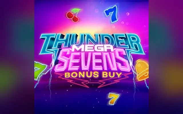 Thunder Mega Sevens Bonus Buy slot by Evoplay