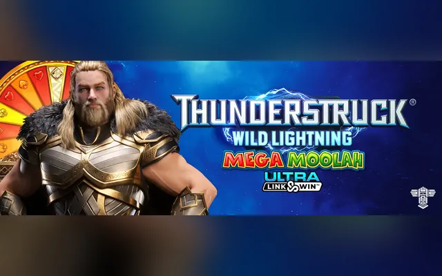 Thunderstruck Wild Lightning Mega Moolah slot by Games Global